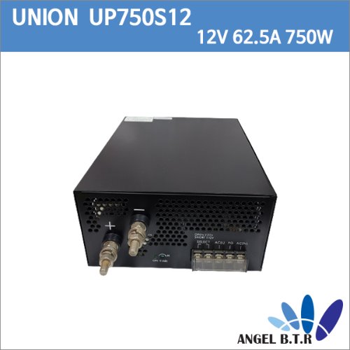 [중고]유니온전자통신/12V  UP750S12/SMPS/12V 62.5A /12V62.5A/750W / Single 스위칭 파워서플라이  SMPS POWER SUPPLY